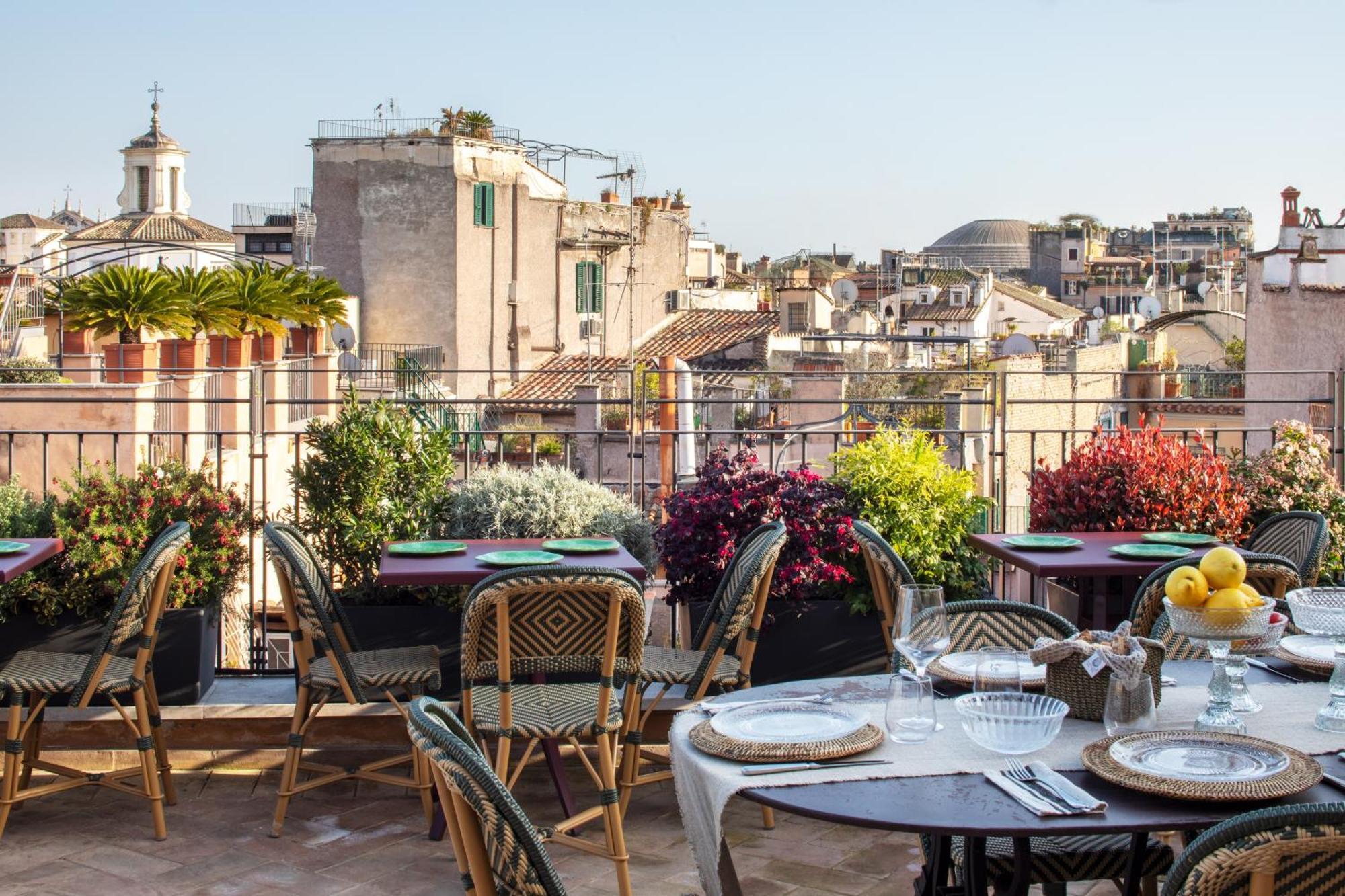 רומא Hotel Adriano Rooftop מראה חיצוני תמונה