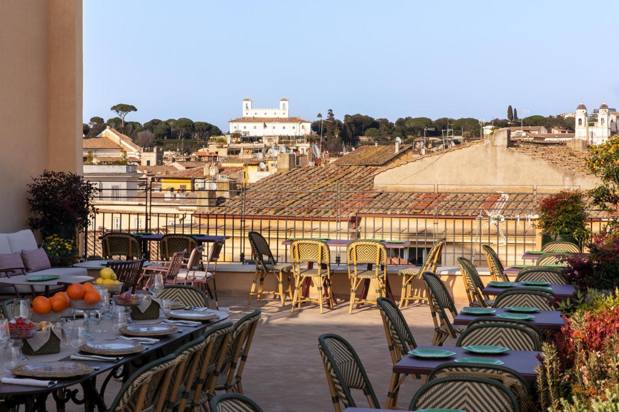 רומא Hotel Adriano Rooftop מראה חיצוני תמונה