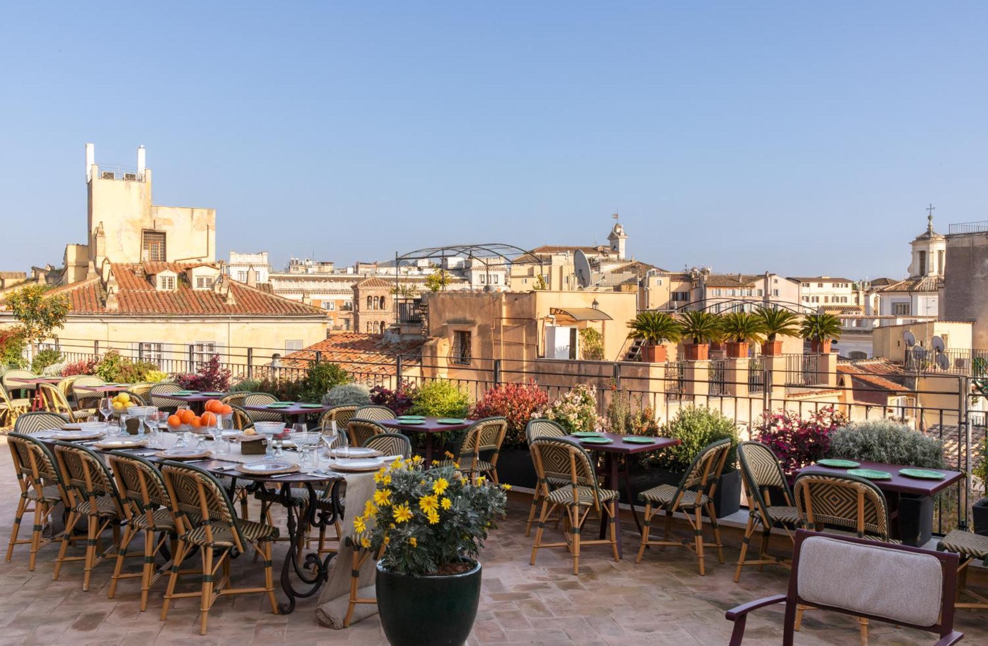 רומא Hotel Adriano Rooftop מראה חיצוני תמונה
